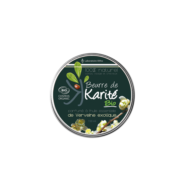 kologisk Shea Butter Eksotisk  Verbena - 150 ml.