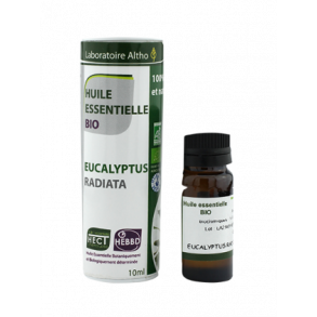 kologisk Eucalyptus Radiata terisk olie - 10 ml.