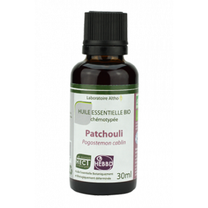 kologisk Patchouli terisk olie - 30 ml.