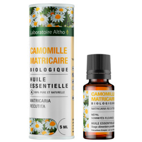 kologisk Bl Kamille terisk olie - 5 ml.