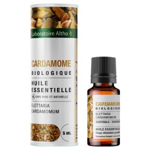 kologisk Kardemomme terisk olie - 5 ml.