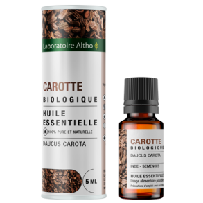 kologisk Gulerods fr teriskolie - 5 ml. 