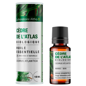 kologisk Atlas Cedertr terisk olie - 10 ml.