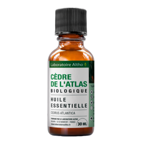 kologisk Atlas Cedertr terisk olie - 30 ml.