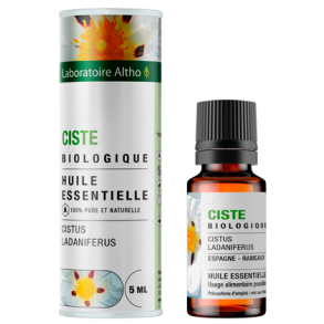 kologisk Cistus terisk olie - 5 ml.