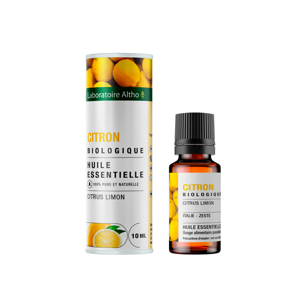kologisk Citron terisk olie - 10 ml.