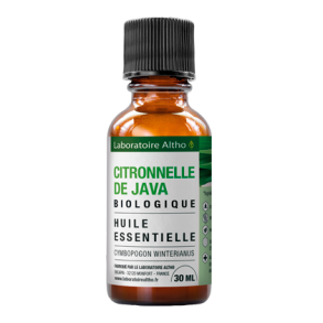 kologisk Java Citronella terisk olie - 30 ml.