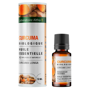 kologisk Gurkemeje terisk olie - 5 ml.