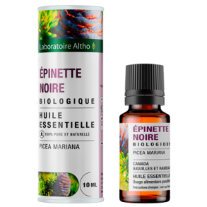 kologisk Sort Gran terisk olie - 10 ml.