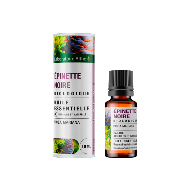 kologisk Sort Gran terisk olie - 10 ml.