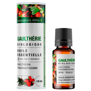 kologisk Wintergreen terisk olie - 10 ml.