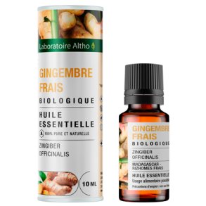 kologisk Frisk Ingefr teriskolie - 10 ml.