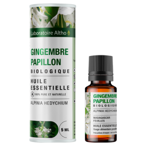 kologisk Sommerfugl Ingefr teriskolie - 5 ml.
