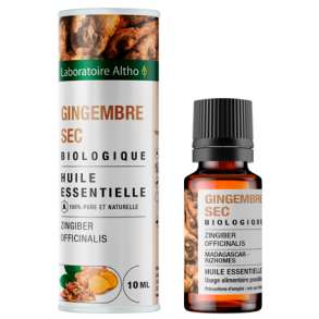 kologisk Ingefr terisk olie - 10 ml.