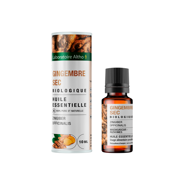 kologisk Ingefr terisk olie - 10 ml.