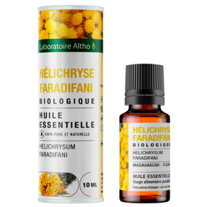 kologisk Helichrysum Faradifani terisk olie - 10 ml.