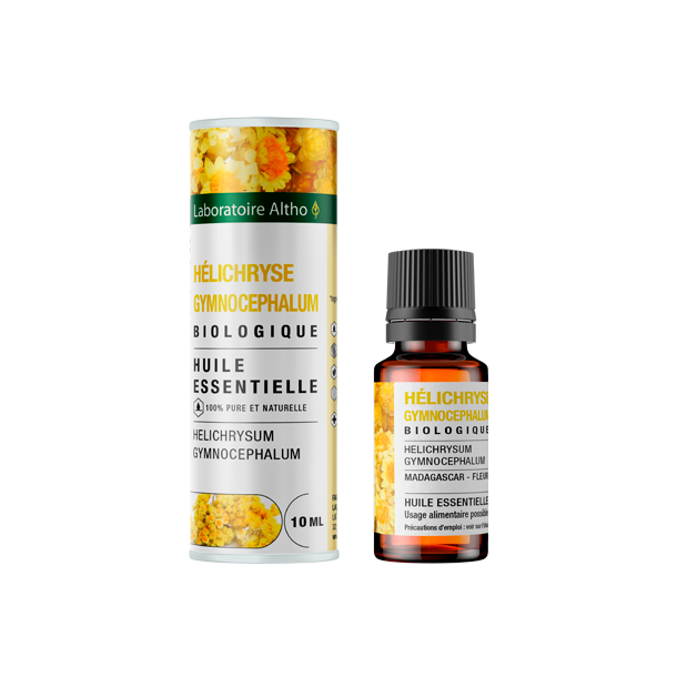 kologisk Helichrysum Gymnocephallum terisk olie - 10 ml.