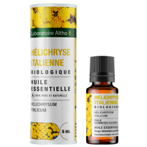 kologisk Helichrysum terisk olie - 5 ml.