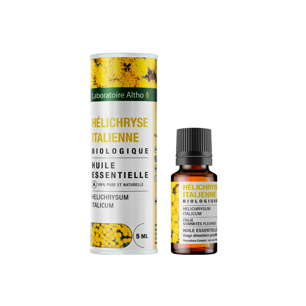 kologisk Helichrysum terisk olie - 5 ml.