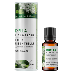 kologisk Khella terisk olie - 5 ml.