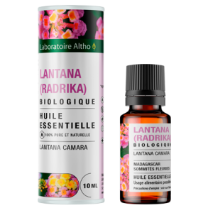 kologisk Lantana (Radrika) terisk olie - 10 ml.