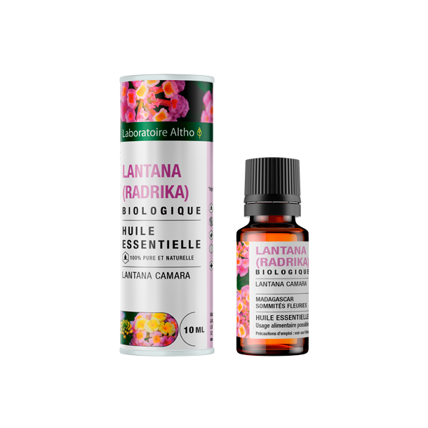 kologisk Lantana (Radrika) terisk olie - 10 ml.