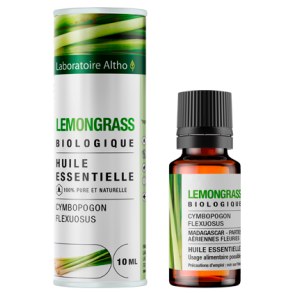 kologisk Lemongrs terisk olie - 10 ml.