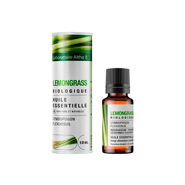 kologisk Lemongrs terisk olie - 10 ml.