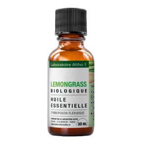 kologisk Lemongrass terisk olie - 30 ml.