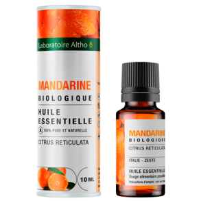 kologisk Mandarin terisk olie - 10 ml.