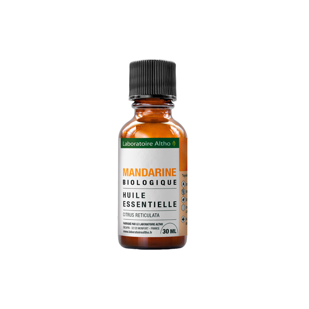 kologisk Mandarin terisk olie - 30 ml.