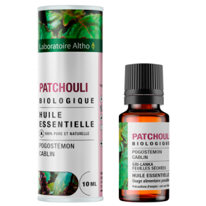 kologisk Patchouli terisk olie - 10 ml.