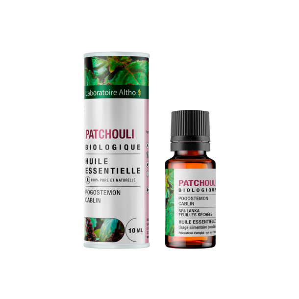 kologisk Patchouli terisk olie - 10 ml.