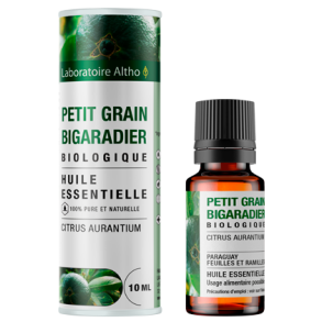 kologisk Petit Grain terisk olie - 10 ml.