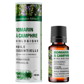kologisk Rosmarin Kamfer terisk olie - 10 ml.