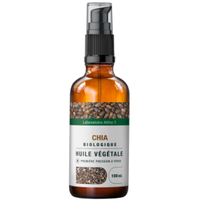 kologisk Chia Jomfru olie - 100 ml.