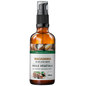 kologisk Macadamia Jomfruolie - 100 ml.