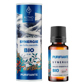 kologiske terisk olie Purifying Blend - 10 ml.