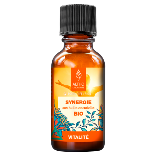 �kologisk �terisk olie Vitality Blend - 30 ml.